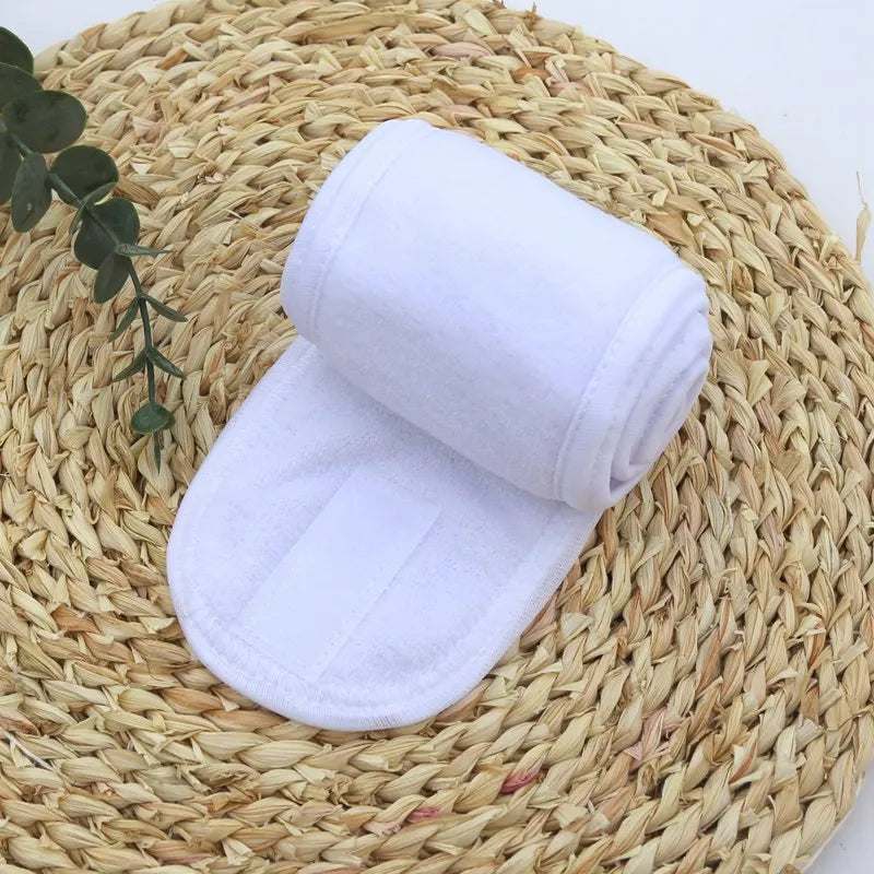 Women Head Band Adjustable SPA Facial Yoga Headband Bath Makeup Hair Qme