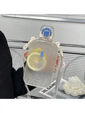 Large Capacity Water Cup Portable Sports Bottle Qme white >1L