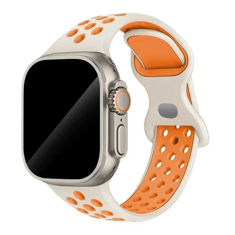Silicone Strap Apple Watch Band Ultra 2 Sport Bracelet Iwatch Series