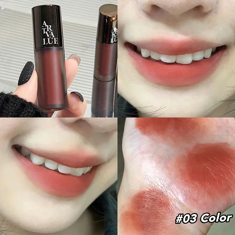 Art Value Matte Velvet Lip Mud Whitening Soft Long-lasting Makeup Qme NO.A72-03