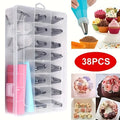 Stainless Steel Icing Tips Storage Box Including 32 2 Converters Qme MULTI