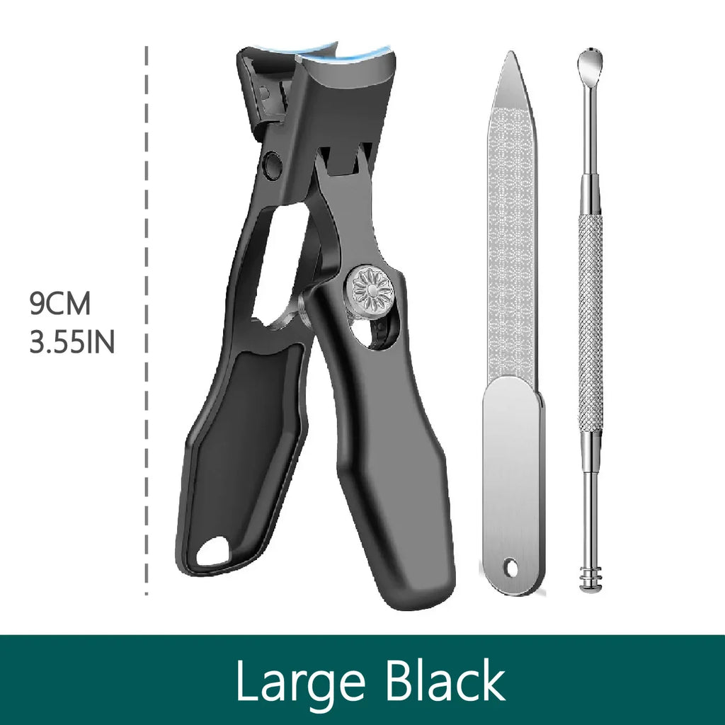 Durable Clipper Thick Nails Nail Stainless Steel Wide Jaw Sharp Long Qme Economy Set