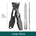 Durable Clipper Thick Nails Nail Stainless Steel Wide Jaw Sharp Long Qme Economy Set