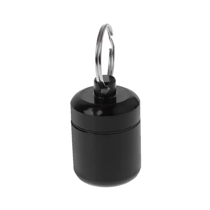 ESCAM Mini Portable Aluminium Alloy Pill Box Carrying Bottle Case Noise Canceling Hearing Protection Earbuds Earplugs Qme