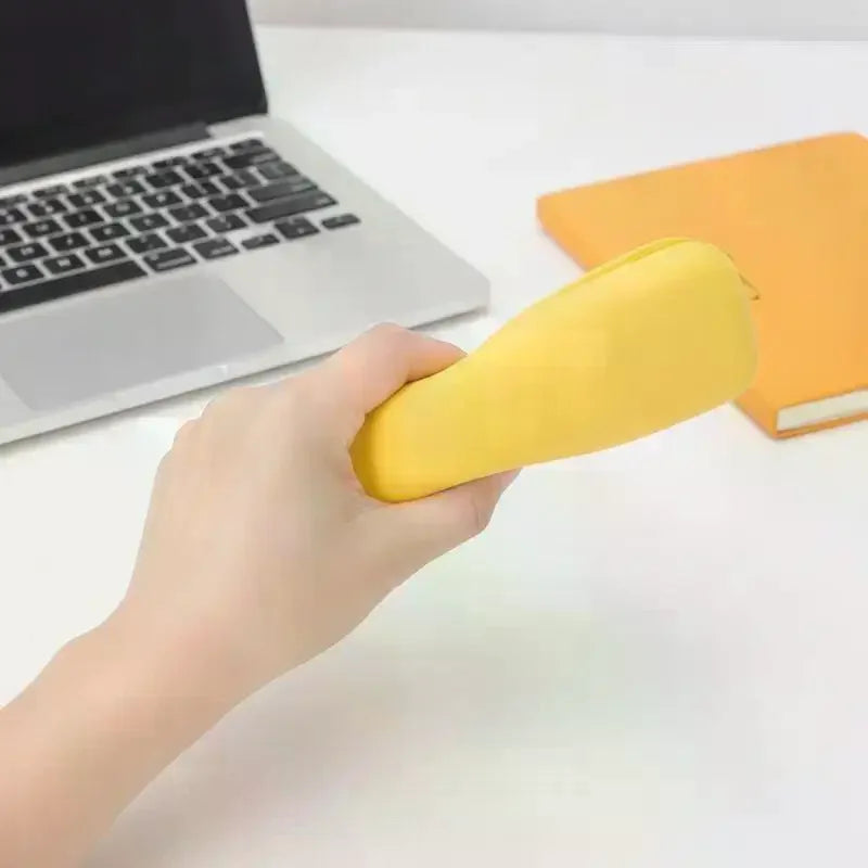 Silicone Pencil Case Waterproof Soft Large Capacity Durable Pen Pouch Qme