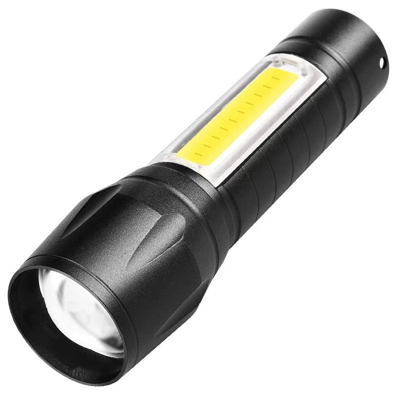 Ultra Strong Light Can Charge Mobile Phone Flashlight Outdoor Patrol Qme 16CM A2
