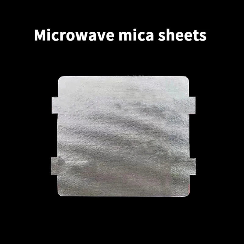 ^1Pc Microwave Oven Mica Plate Sheet Heat-Resistant Not Easy To Deform Suitable For Microwave Oven Repair Parts Qme