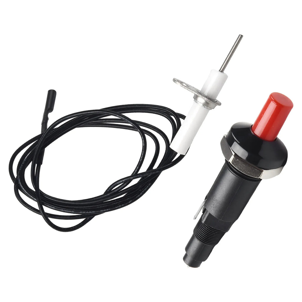 Universal Piezo Spark Ignition W/ Cable Push Button Igniter For Gas Grill BBQ Kitchen Lighters Fireplace Stove Outdoor Tools Qme Default Title