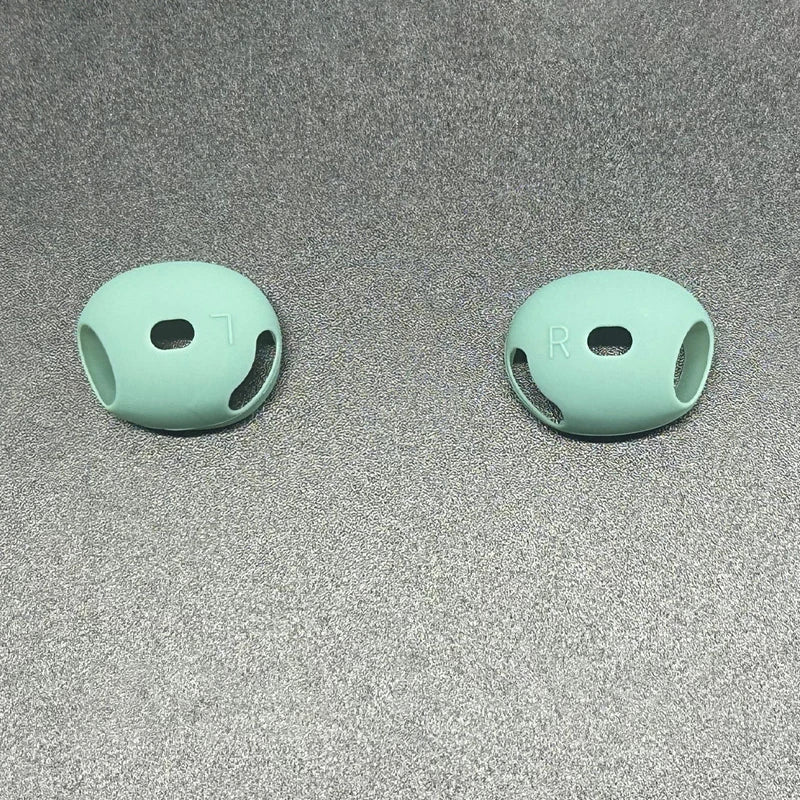 1Pair Silicone Ear Pads 4 Case Wireless Earphones Protective Caps Qme A10