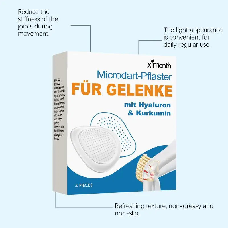 Hyaluronic Acid Joint Care Patches Gentle Ingredients Nourishing Qme
