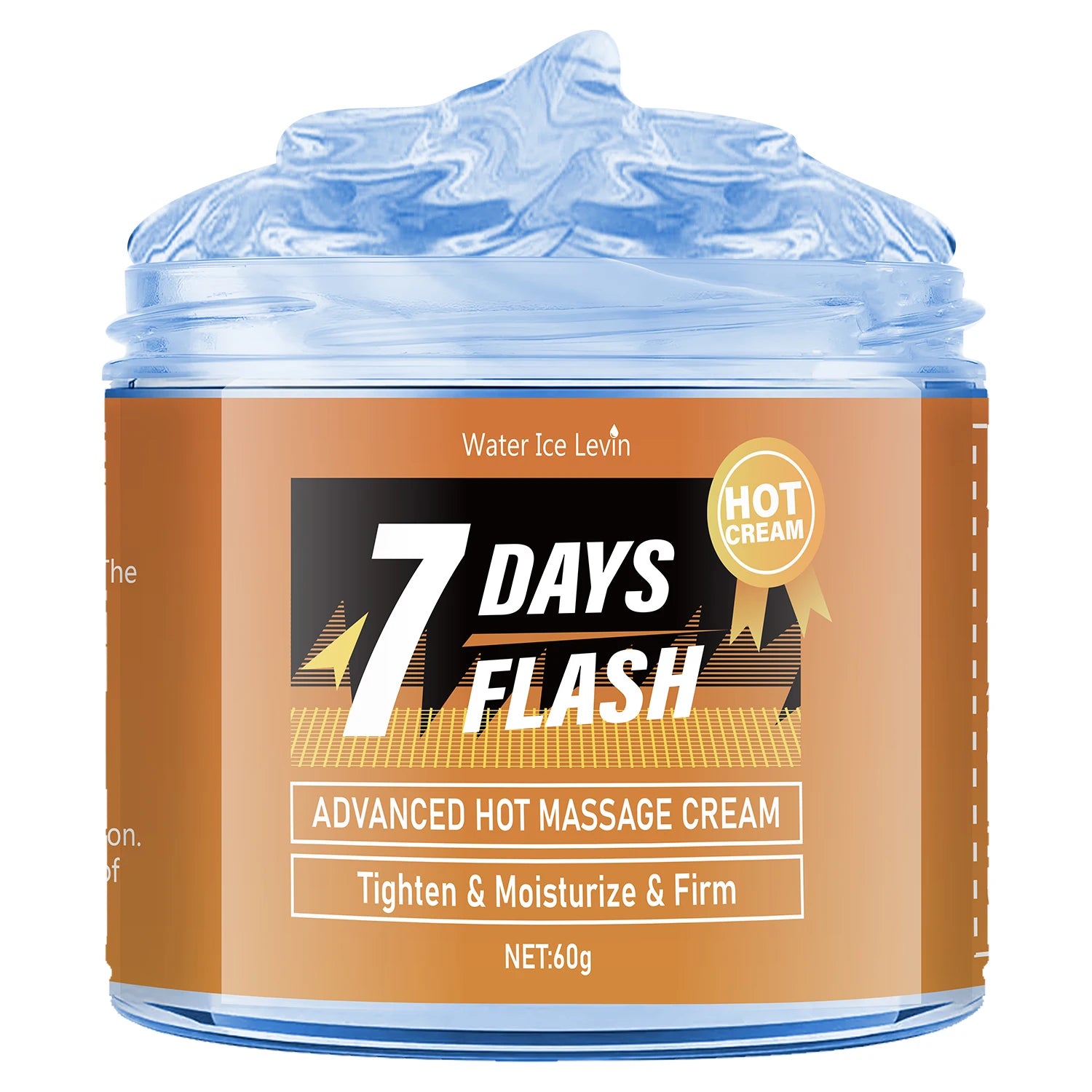 Full Body Fitness Massage Cream, Hot Compress to Tighten Abdominal Muscles Qme 1 Piece 60g