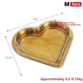 Heart Shaped Candy Box Lid Fruit Snack Storage Containers Sugar Qme M