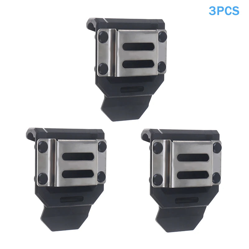 Drill Belt Holder Drill Holder For Tool Belt,Drill Belt Clip,Drill ,Tape Measure Holder,Drill Belt Holder. Qme 3PCS