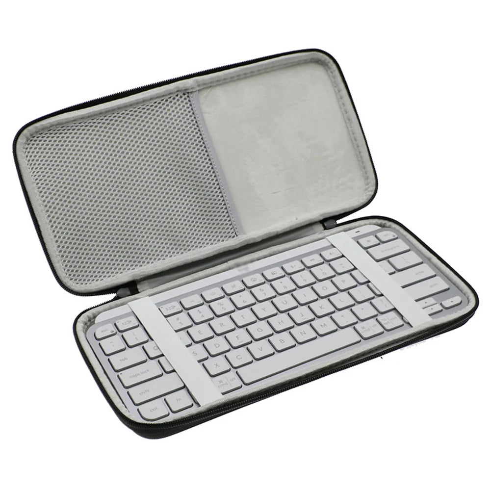 EVA Hard Case Illuminated Keyboard Travel Carrying Bag Carry Case for Logitech MX Keys Mini Wireless Keyboard Qme
