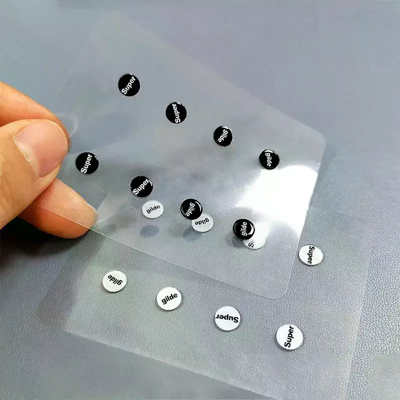 Glass DIY Universal Dots Mouse Feet Pads Seamless Glide Sticker Qme