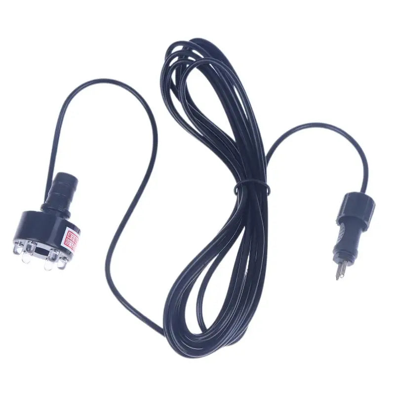 1PC Underwater 6-LED Light Ring For Fountain Fish Pond Water Garden AC Adapter Warm White/White Fountain Light Ornament. Qme
