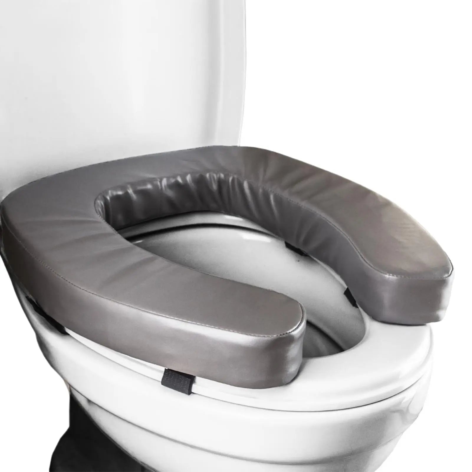Toilet Seat Riser Ergonomic Portable Assistance Non-slip Padded Lift Qme