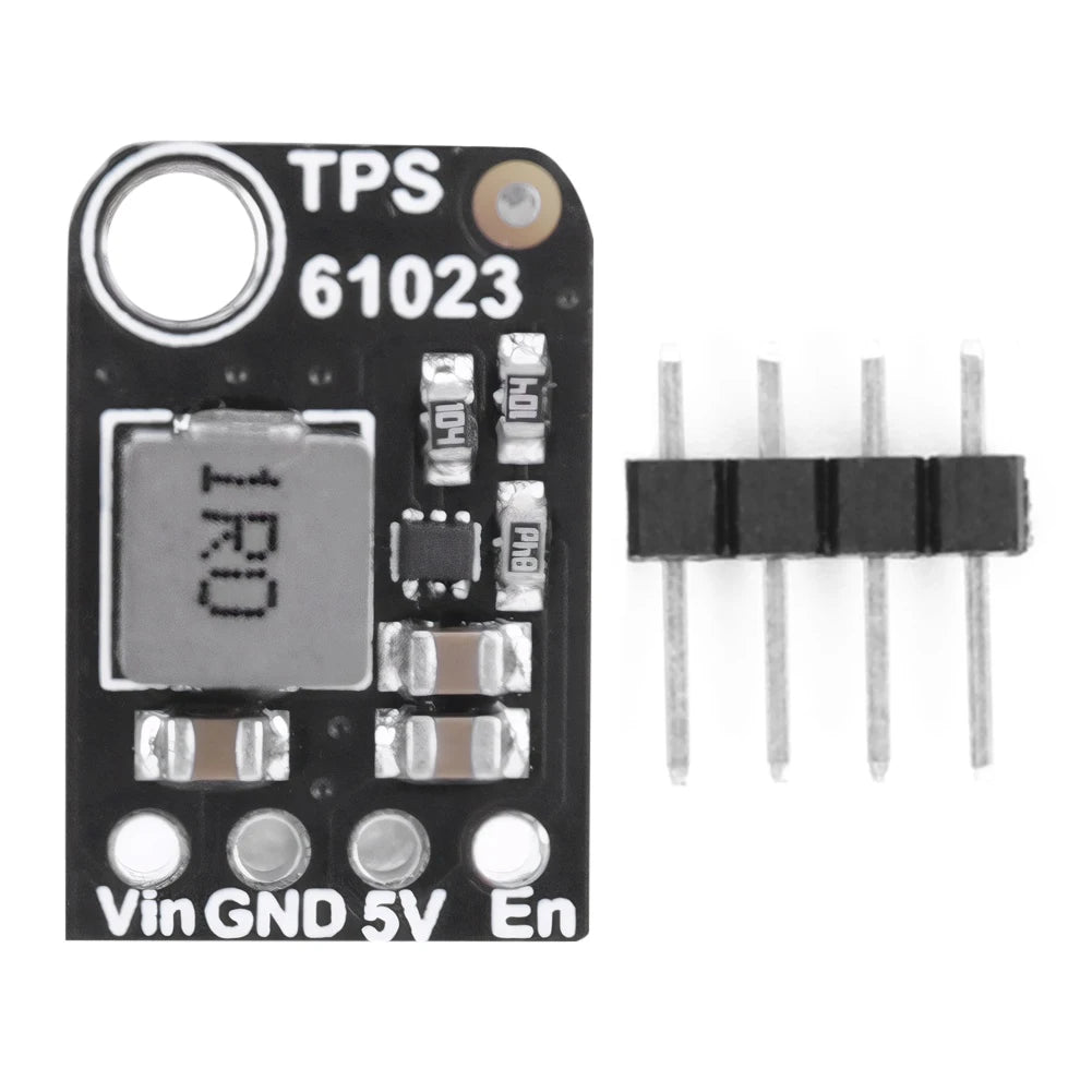 TPS61023 Mini Boost Module 5V 1A Boost Regulator Booster Board Step Up Boost Module Board Qme black