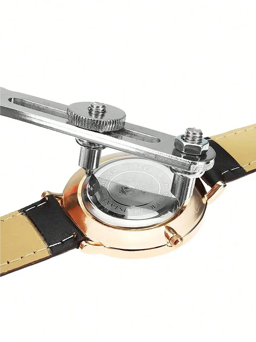 Watch repair tool, universal lid opener for watches. Disassemble and open the back cover, replace the battery with a groove on t Qme