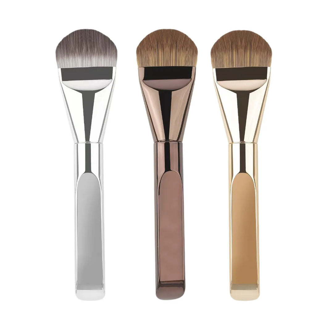 Tongue-shaped Foundation Brush Ultra-thin Seamless Base Makeup Qme