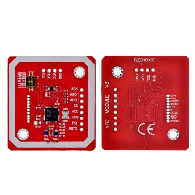 PN532 NFC RFID Read Write CV3 Module Built-in Antenna I2C SPI HSU Qme