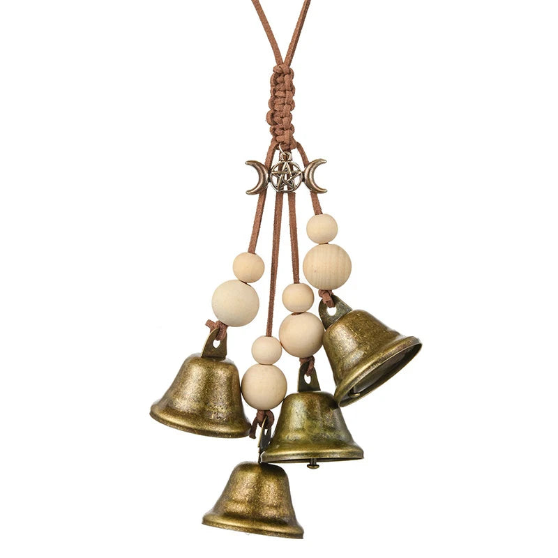 Magic Witch Wind Chimes Bell Hanging Decor Bells Door Protection Qme StyleA