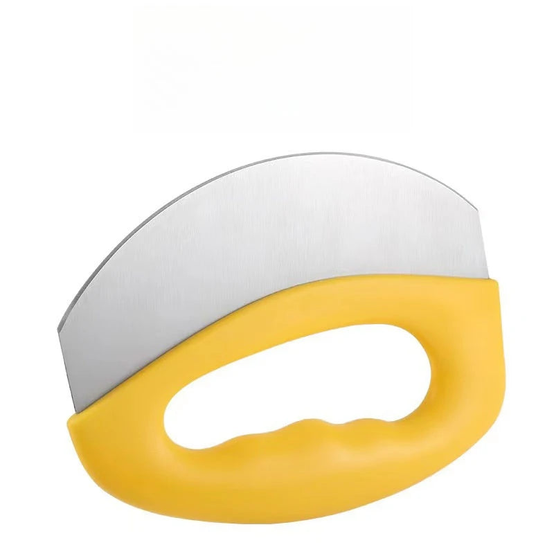 Stainless Steel Pizza Cutter Protective Sheath Semi-circle Qme