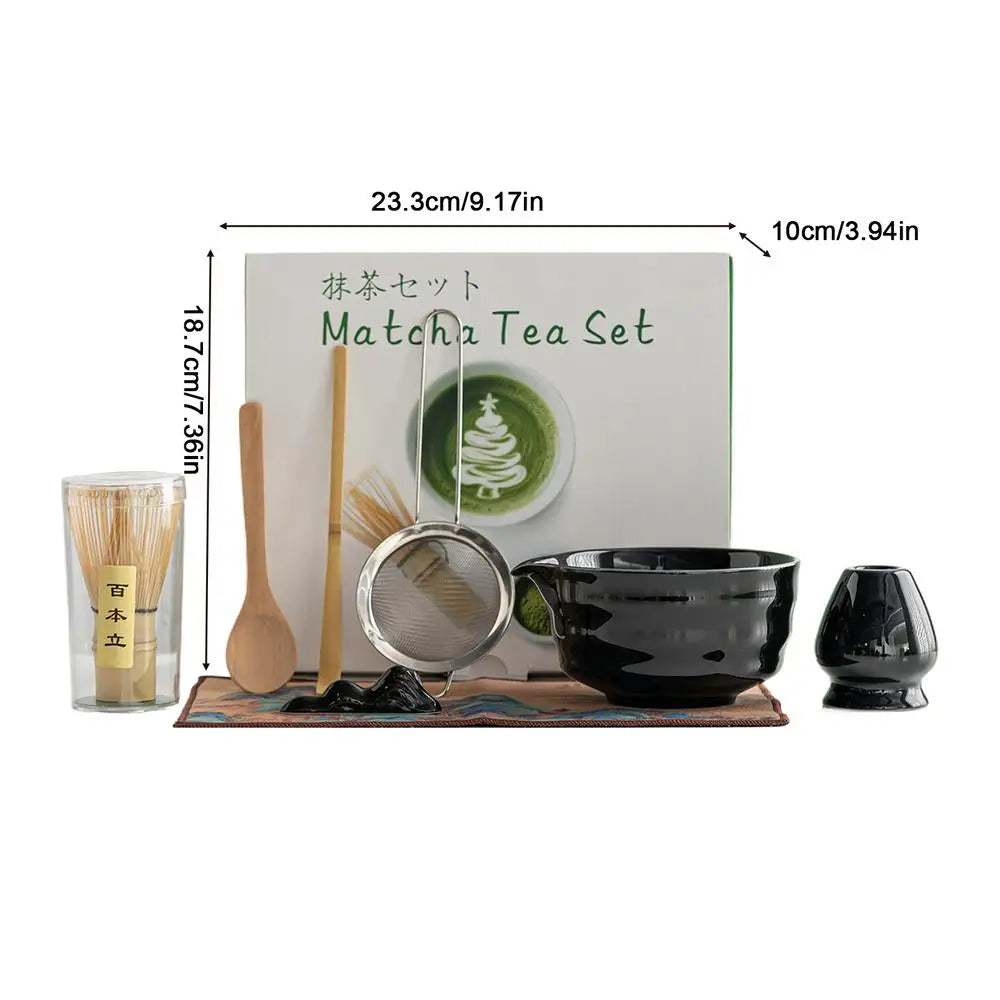 Tea Ceremony Complete Ceramic Chasen Bowl Scoop Holder Japanese Qme C China Mainland