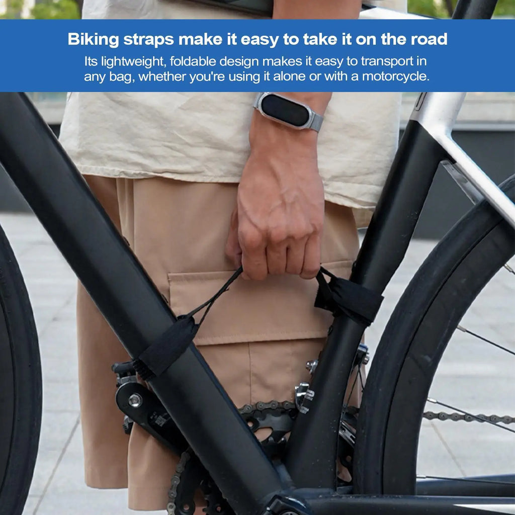 Cycle Handle Strap Cycle Frame Carrying Lifter Scooter Hand Carrier Outdoor Mountain Cycle Strap Cycle Rack Strap for Mountain Qme