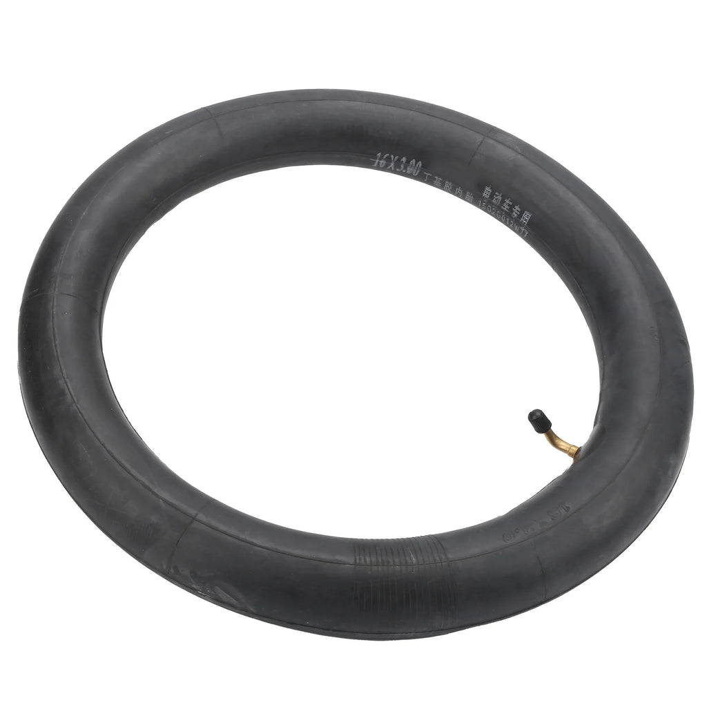 16x3.0 Inner Tube 16x3.0 Electric Inner Tube with Bent Angle Valve Thicken Butyl Rubber Inner Tubes Thicken Inner Tubes Qme