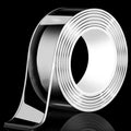 Nano Double sided Adhesive Tape Extra Strong Waterproof Transparent Traceless Tape Thickened Reusable Decorative Tape Home Tools Qme 20M Nano tape 50MM|2MM