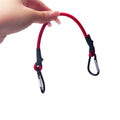 Inc Bungee Cords with Hooks Superior Heavy Duty Bungee Straps Strong Elastic Fixing Rope for Outdoor Tent Luggage Rack Camping Qme Red