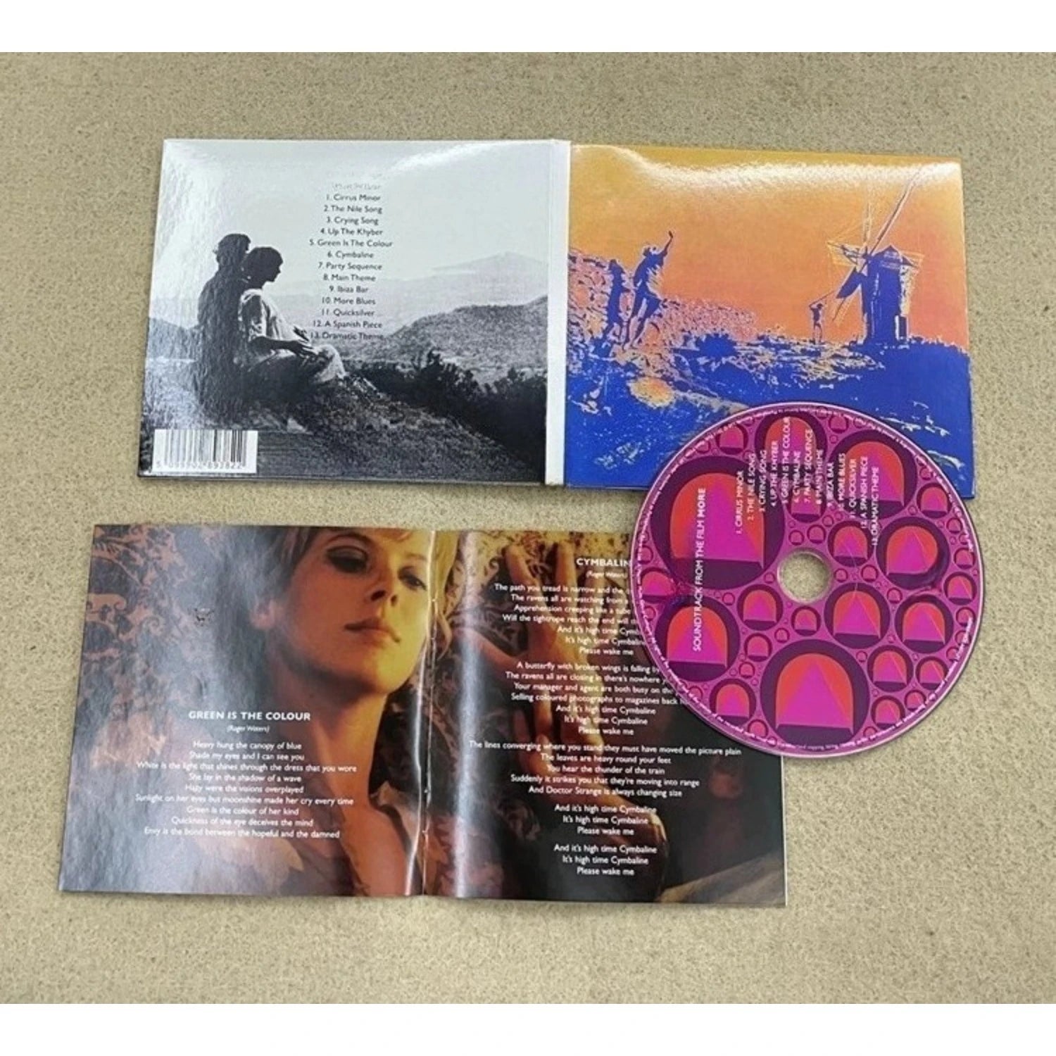 Psychedelic CD Early Soundtrack "MORE" Newly Remastered Edition Both Outstanding Listening Pleasure and High Collectible Value Qme