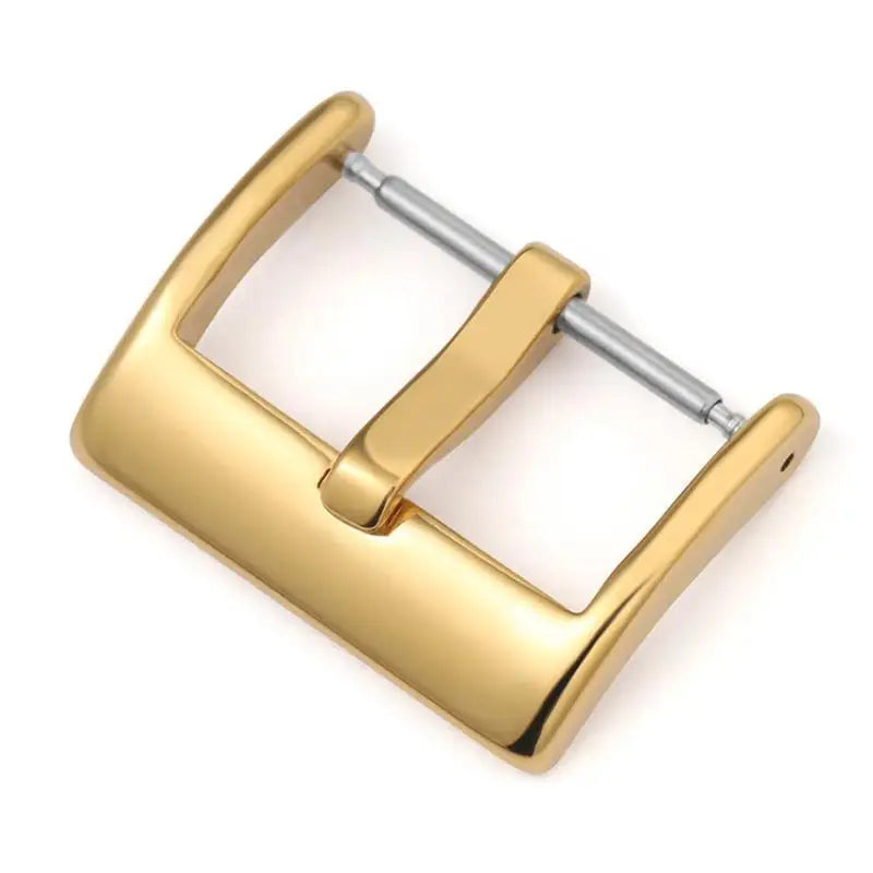 Metal Watch Pin Buckle Gloss Smooth Replacement Strap Clasp Luxury Qme