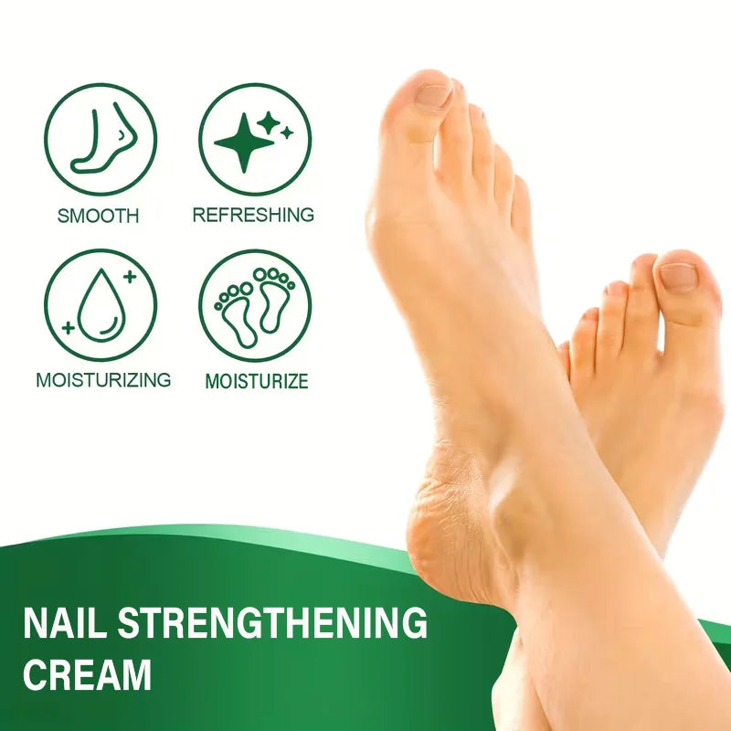 Day & Night Nail Strengthening Cream with Hyaluronic Acid & Urea - Effectively Moisturizes, Nourishes & Protects Nails & Skin. Qme