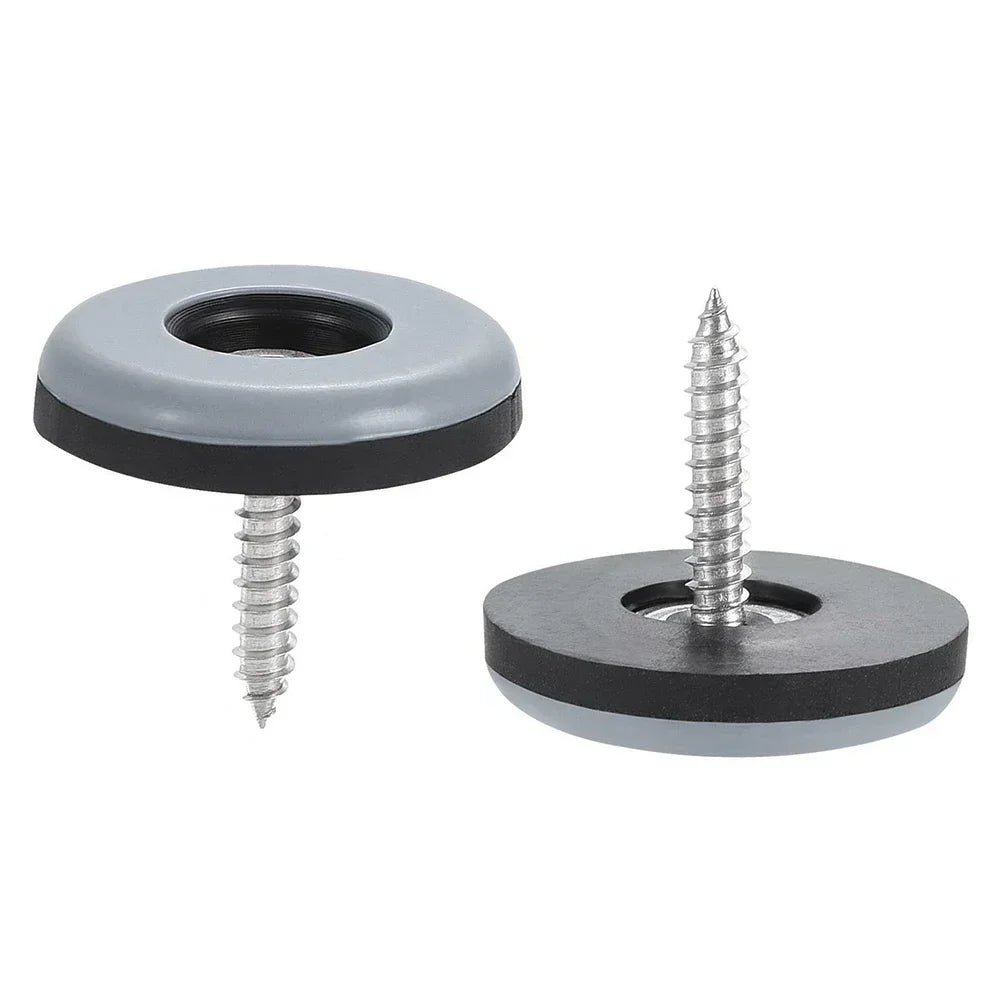 20pcs/set Furniture Feet Sliders With Screws Furniture Glides Sliding Block Table Chair Leg Mat Carpet Hardwood Floor Protector Qme