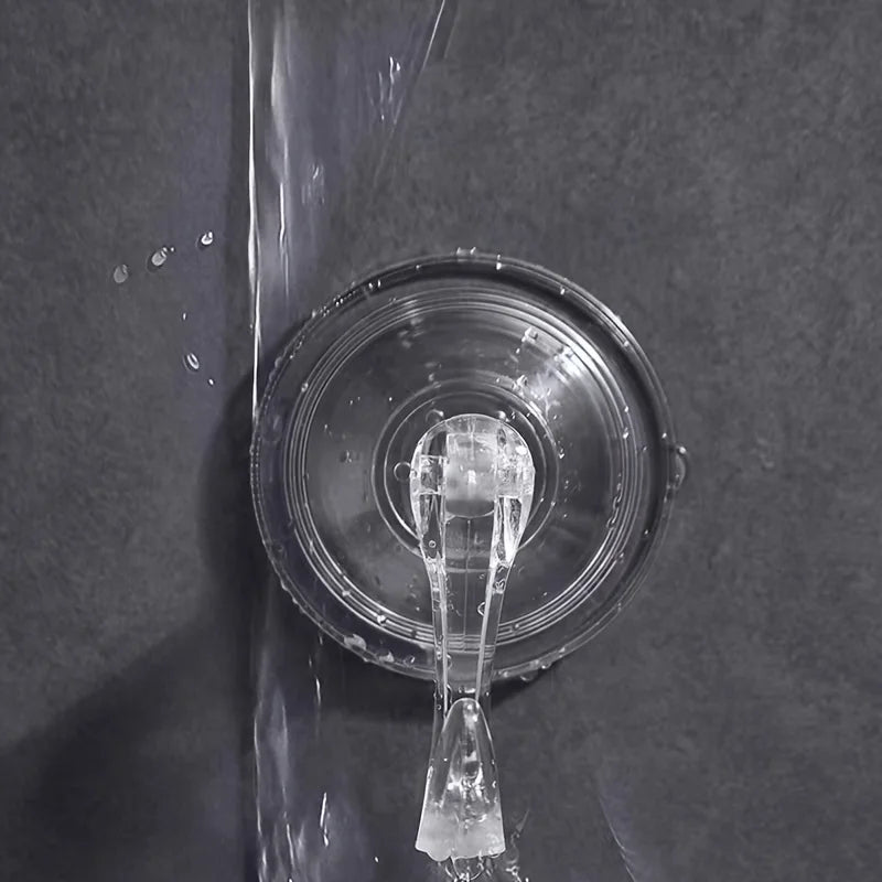 A hole free waterproof bathroom kitchen suction cup hook Qme