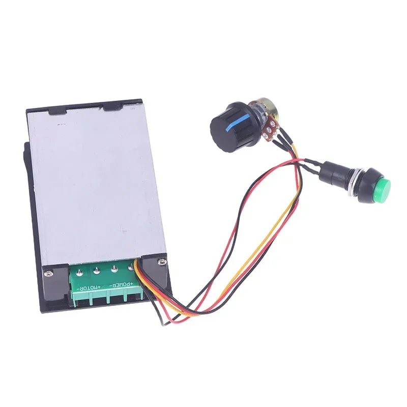 DC 6-60V 6V 12V 24V 48V 30A Digital Display PWM DC Motor Speed Controller Regulator Motor Speed Controller W/ Start Stop Switch Qme Default Title