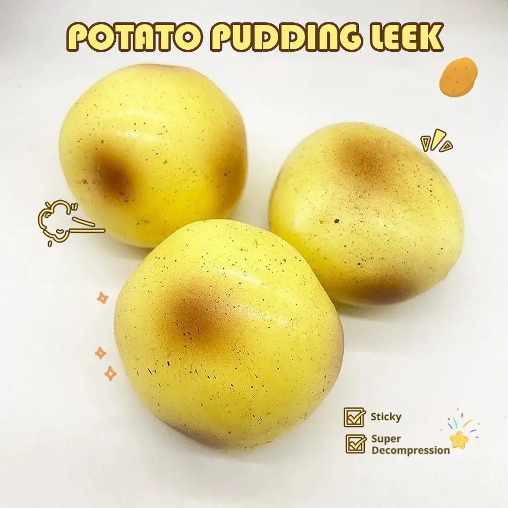 Fluid Potato Toy Slow Rising Squishy Toys Stress Relief Sensory Qme