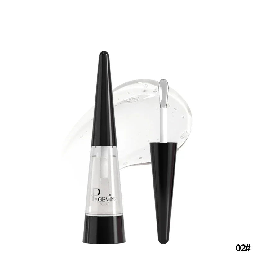 Exfoliating & Plumping Lip Oil, Removes Dead Skin for Smooth Plump Lips, Glass Shine & Hydrating, Lasting Gentle Lip Treatment Qme 02