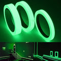 1.5cm*1m Luminous Fluorescent Night Self-adhesive Glow In The Dark Sticker Tape Safety Security Home Decoration Warning Tape Qme 10pcs