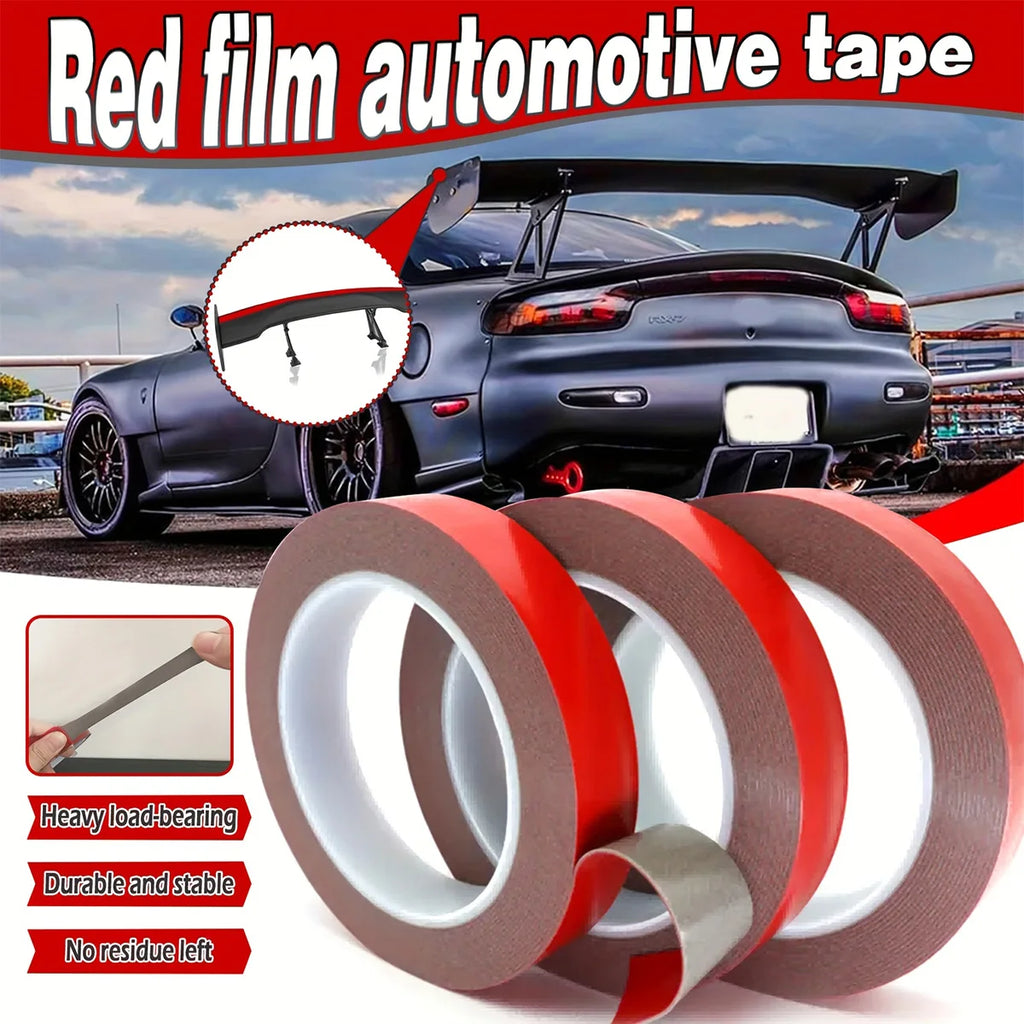 2.5m Long Double Sided Adhesive Viscosity Strong Rain Eyebrows Cars Temperature Resistant Rain Barriers Car Specific Adhesive Ta Qme 2.5m 50mm