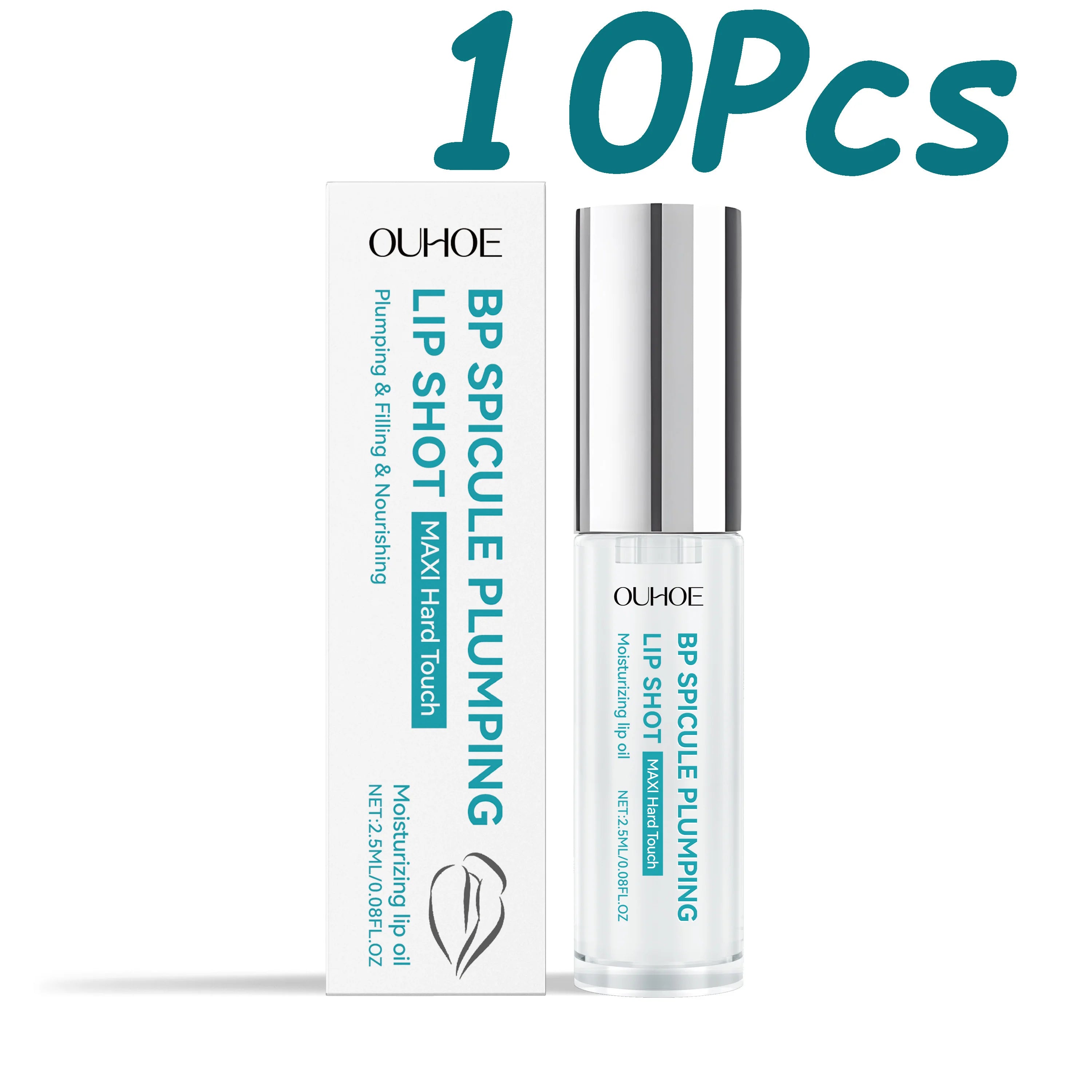 Moisturizing Lip Oil Deep Moisturizing Plumping Lip Care Oil Relieves Dryness Remove Lips Dead Skin Improve Gloss Lightening Lip Qme 10 x 2.5ml Boxed