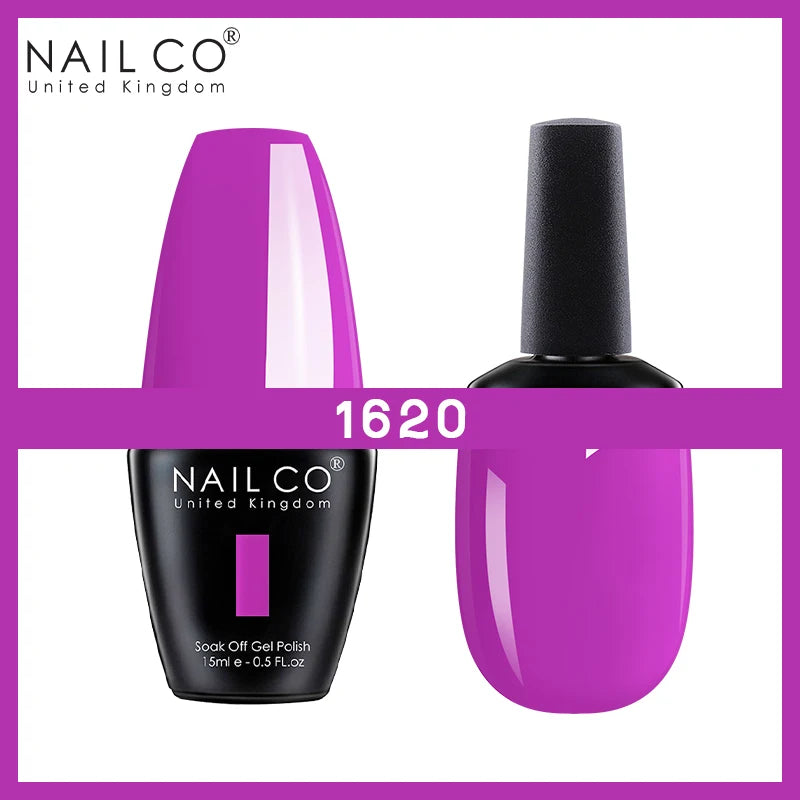 NAILCO Nude Nails Gel Nail Polish UV LED Semi-permant Varnish Hybrid