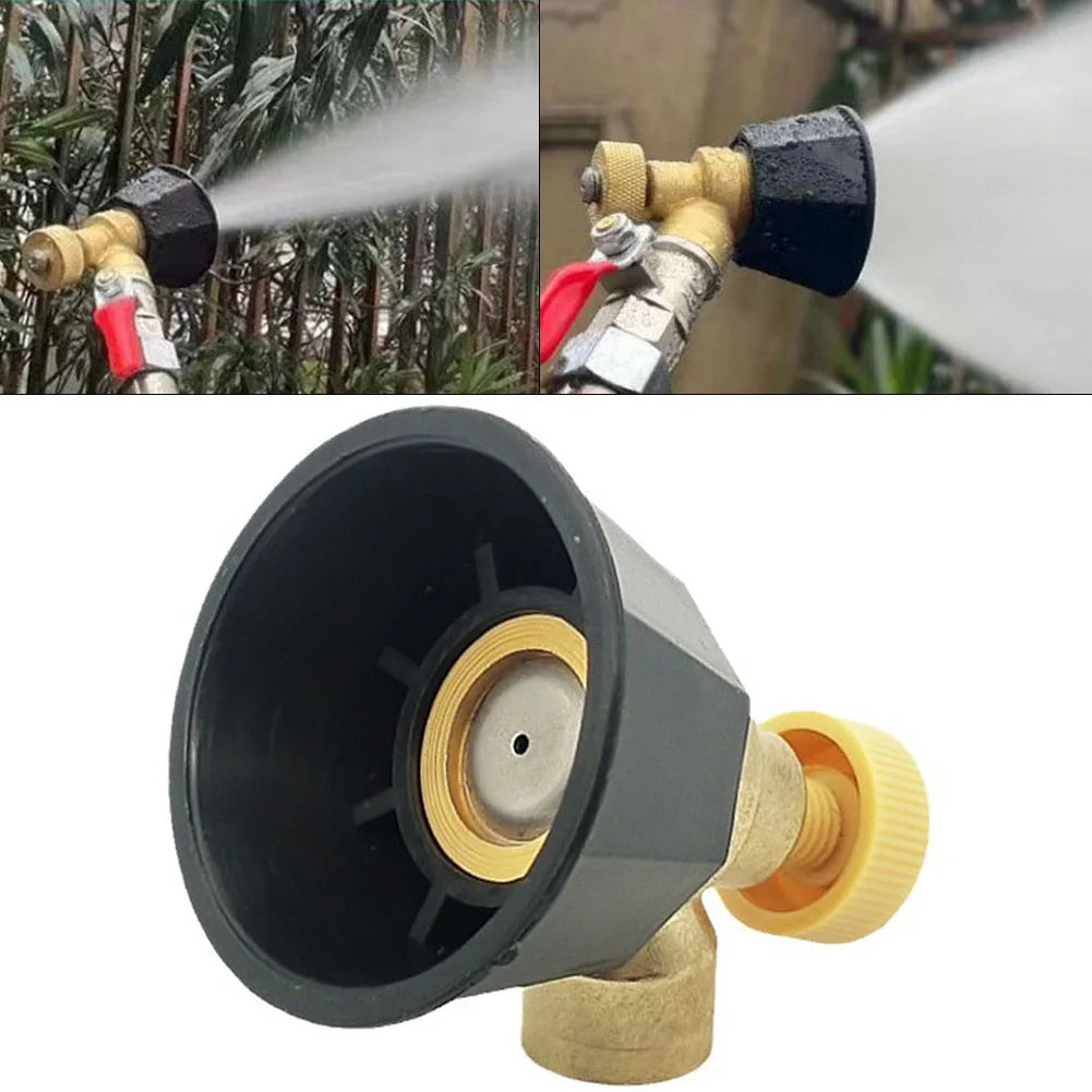 1 PC Atomizing Adjustable Sprayer Agricultural Sprinkler Nozzle Black Windproof Sprinkler Garden Watering Irrigation Tools Qme