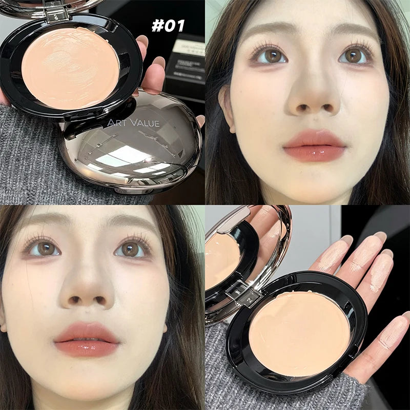 ART VALUE Soft Focus Foundation Cream Silky Texture Coverage Qme AE833-1