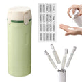 1 Travel Dispenser Portable Bottles Leak Proof Leakproof Container Qme green