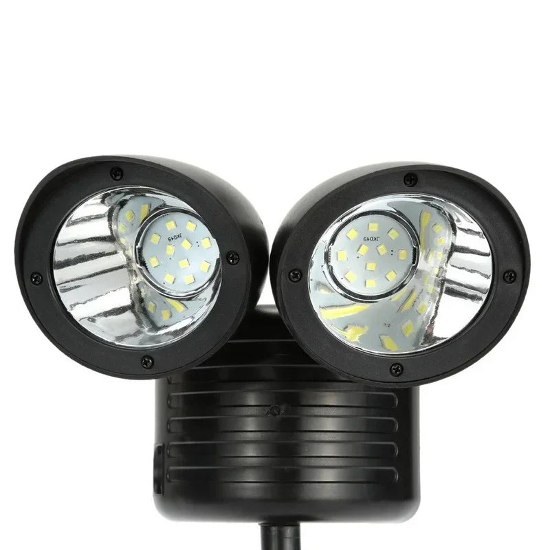 1Pcs Plastic Security Detector Outdoor Solar Spot Light for Courtyard Garden Motion Sensor Floodlight Lamp Pratical Qme Zhengbai