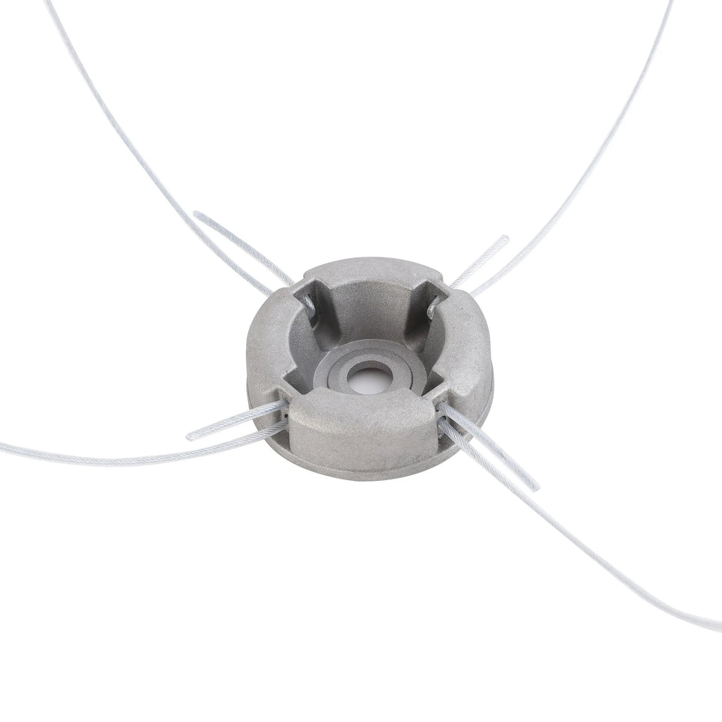 Aluminum Trimmer Head 5 Through Hole Fit String Replacement Wire Rope Qme