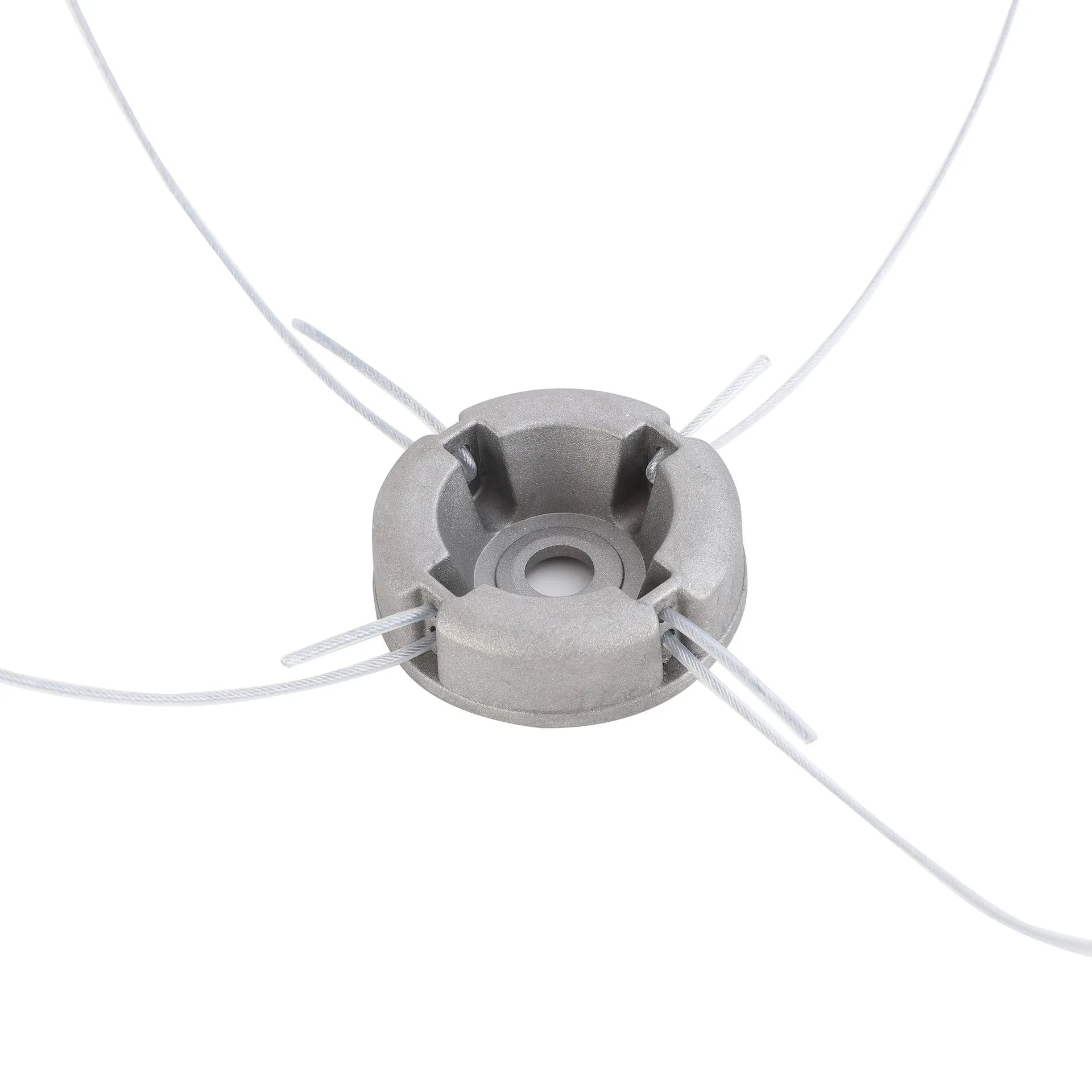 Aluminum Trimmer Head 5 Through Hole Fit String Replacement Wire Rope Qme